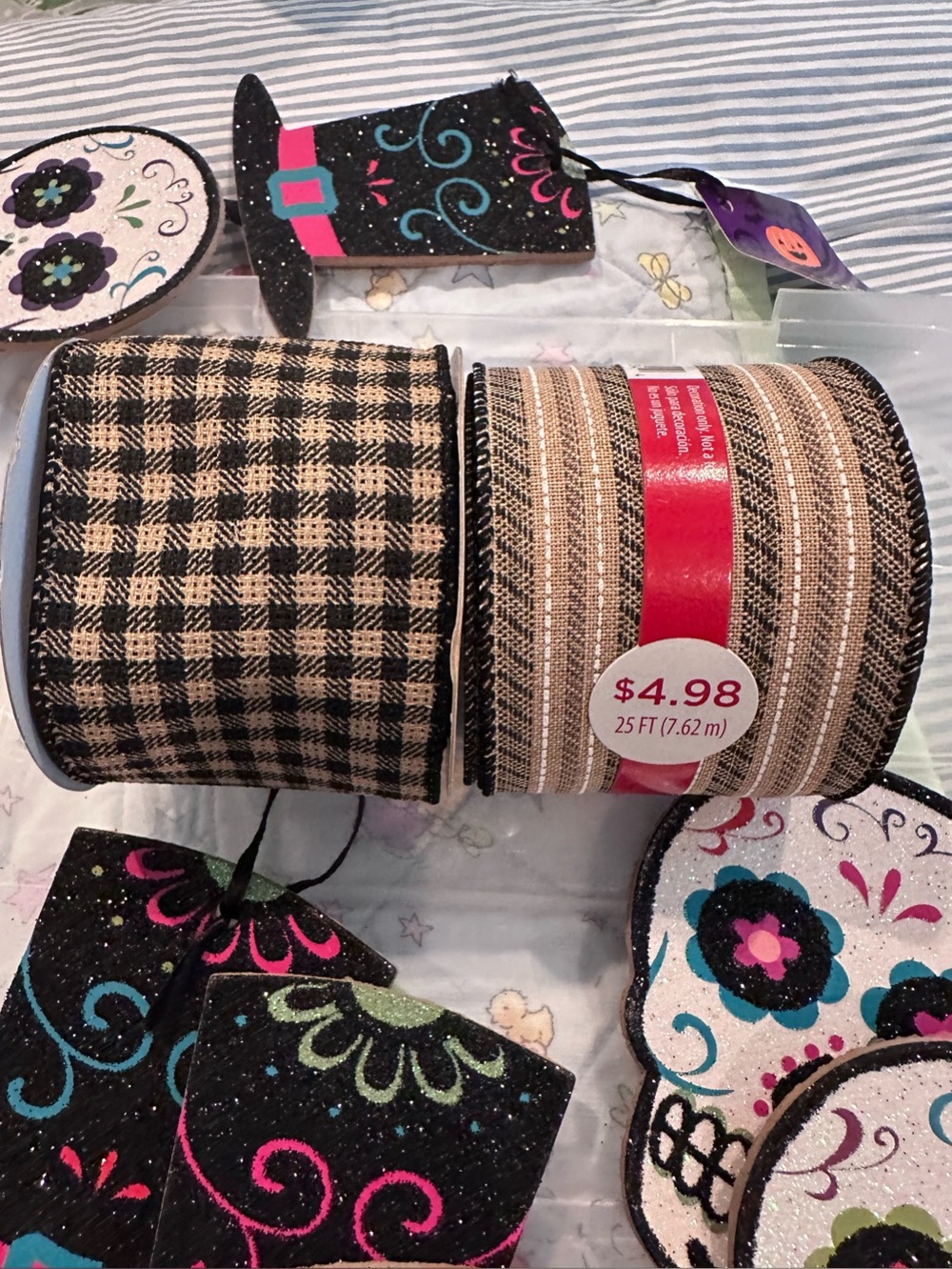 Wired Craft Decorative Ribbon Duo